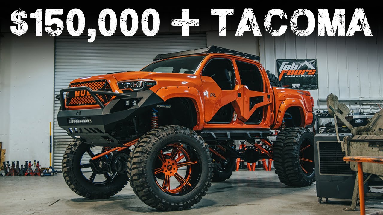$150,000 + Toyota Tacoma Build Walk Around - YouTube