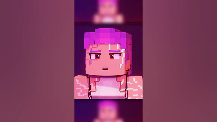 KPop Demon Hunters but it's Minecraft | HUNTR/X | #shorts