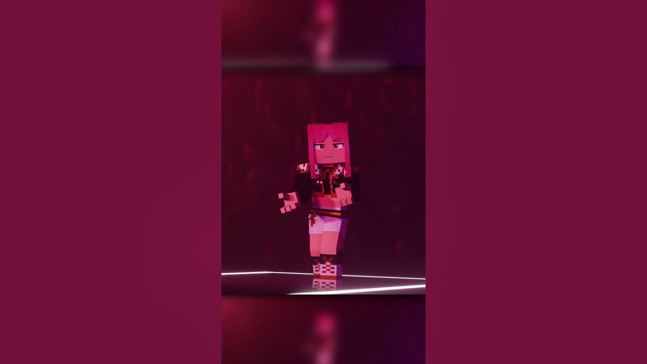 KPop Demon Hunters but it's Minecraft | HUNTR/X | #shorts