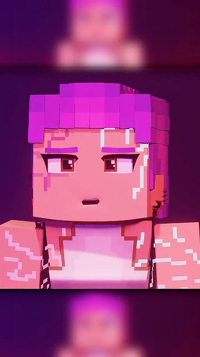 KPop Demon Hunters but it's Minecraft | HUNTR/X | #shorts