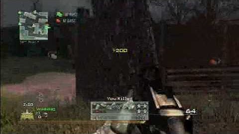 call of duty modern warfare 2 resurgence DLC: trailer park CTF gameplay