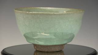 清水卯一 青瓷茶碗