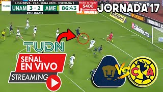 Pumas Vs America En Vivo Jornada 17 Tudn America Vs Pumas Donde Ver Youtube
