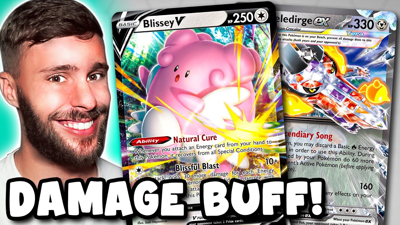 I played Blissey V with Skeledirge ex! This is what happened... YouTube