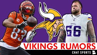 Vikings Rumors On Tyler Boyd, Dalton Risner \& Michael Thomas
