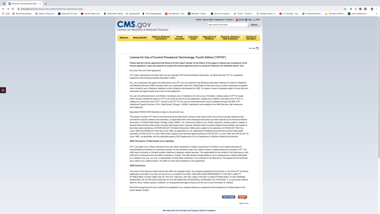 Cpt code look up by locality cms gov youtube