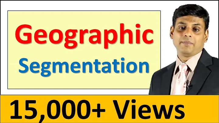 Geographic Segmentation - Marketing Video Lecture by Dr Vijay Prakash Anand