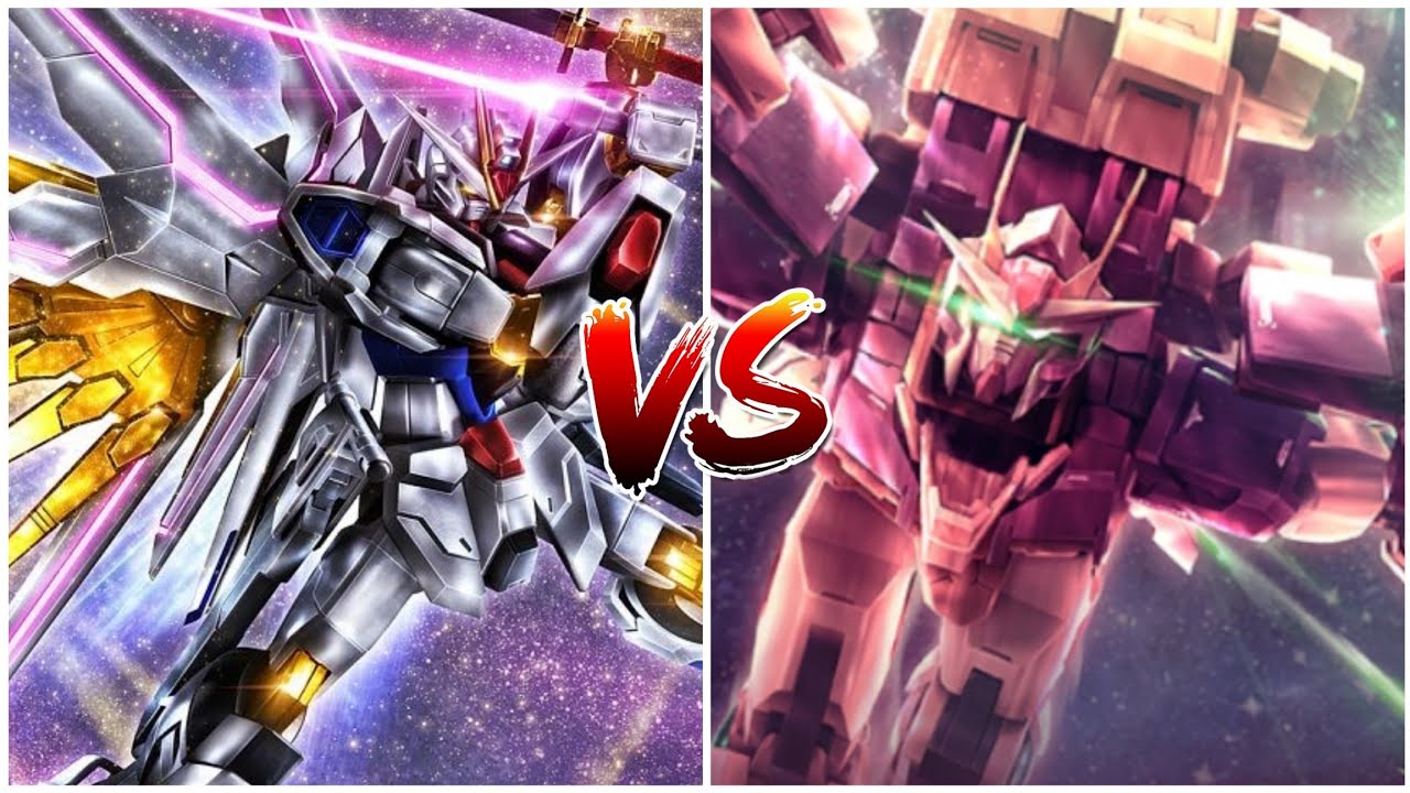 Gundam Supreme Battle: Mighty Strike Freedom Gundam VS Double 00