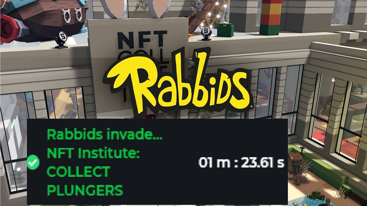 Sandbox - Rabbids invade... NFT Institute Speedrun