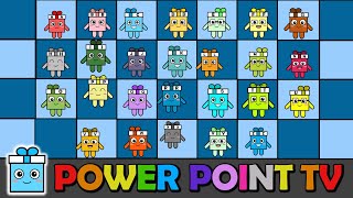 Learn Alphabet with Alpha Box ❤️Song! | Power Point TV Animation