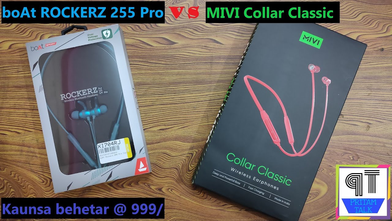 boAt ROCKERZ 255 Pro VS MIVI Classic 
