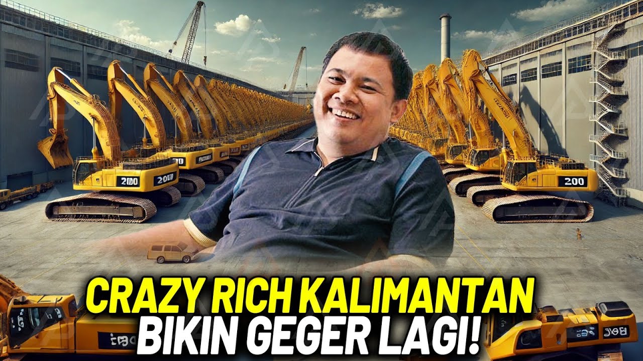 SULTAN MAH BEBAS!, Haji Isam Borong 2.000 Ekskavator Pecahkan Rekor Dunia, Segini Total Hartanya!