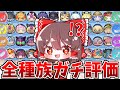 ぷにぷに 最強種族はどれ？全種族を勝手にガチ評価してみた！【ゆっくり実況】【妖怪ウォッチぷにぷに】part80