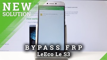 How to Bypass Google Verification in LeEco Le S3 - Unlock FRP