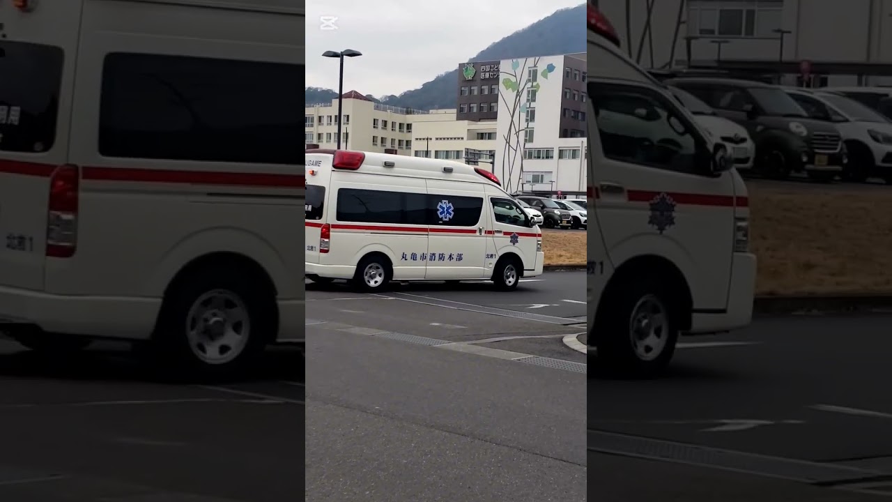 トヨタハイメディック救急車集(丸亀市消防本部北消防署、三観広域消防本部、善通寺市消防本部、多度津町消防署)