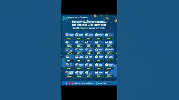 MedExel UHS MDCAT 2025 High Achievers! Top Results Alhamdullilah!