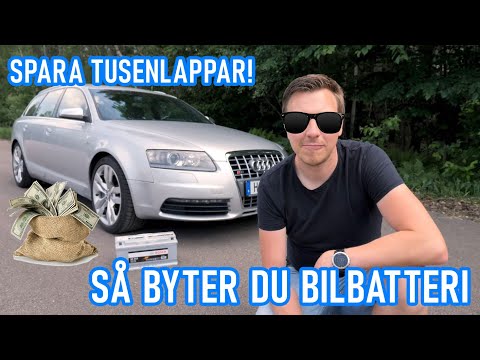 Så byter du bilbatteri - Gör det själv och spara tusenlappar!