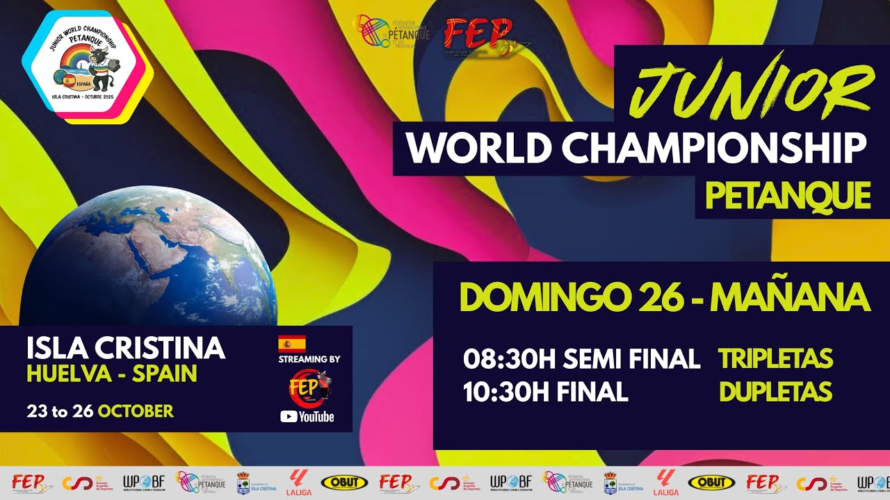 Miniature : CAMPEONATO DEL MUNDO JUVENIL MIXTO - DOMINGO MAÑANA