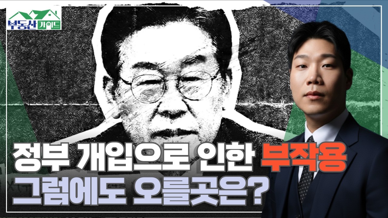 정부 개입으로 인한 부작용, 그럼에도 바늘에 실 꽃을 곳 있다?! [260225 부동산가이드 동산이형 박성일 팀장]