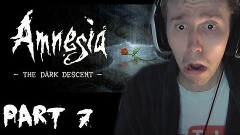 Scary Games - Amnesia The Dark Descent Walkthrough Part 7 w/ Facecam & Reactions