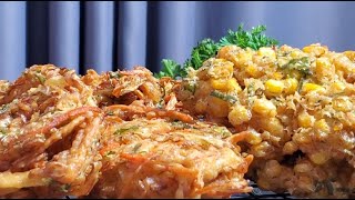 Crispy Vegetable and Sweet Corn Fritters Recipe: Easy, Delicious, and VeganFriendly!