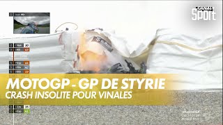 La moto de Maverick Vinales perd les freins ! - GP de Styrie MotoGP