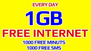 Free Internet Daily 1GB - How To Get Free Internet Daily 1GB screenshot 3