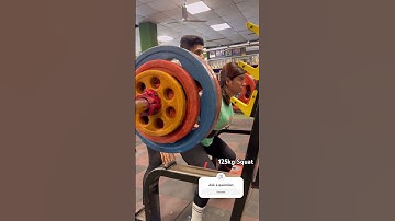 Heaviest Squat 125kg self😱 #imkavy #shorts #youtubeshorts