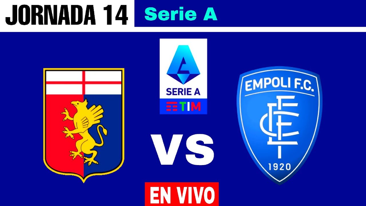 Empoli vs Genoa ONLINE. Partido de la Serie A 2021