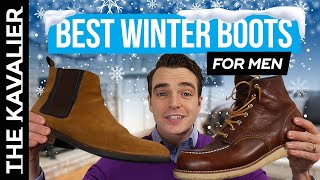 The Best Winter Boots for Guys (Business Casual Style)