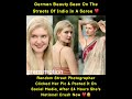 A German woman draped gracefully in a traditional Indian saree has taken the internet 😍#germany