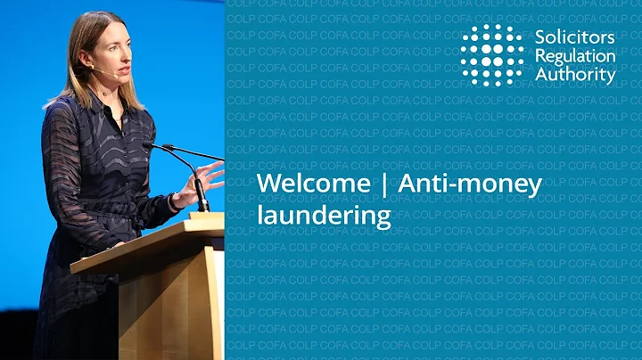 Welcome | Anti-money laundering – what your firm needs to know (Compliance Officers Conference 2023)