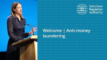Welcome | Anti-money laundering – what your firm needs to know (Compliance Officers Conference 2023)