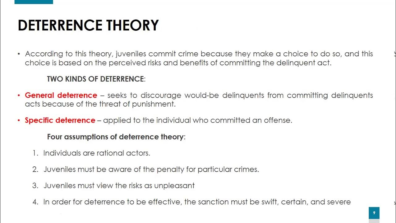 Theories of Crime and Delinquency YouTube
