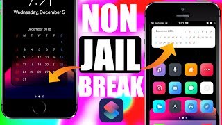 ULTIMATE NON JAILBROKEN IPHONE SETUP IOS 12 + CUSTOM LOCK SCREEN (5 TRICKS *SIRI SHORTCUT EDITION*)