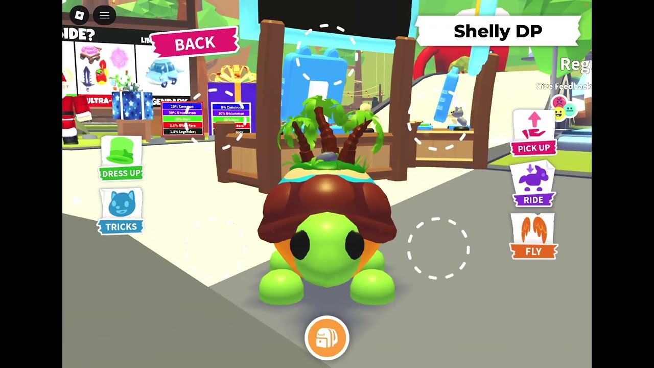 Playing adopt me to try to get a turtle