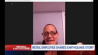 Newly stocked product comes crashing down in WVC Walmart following earthquake