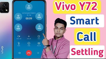 Vivo y72 smart call/vivo y72 me smart call setting kaise kare/smart call setting vivo