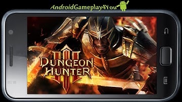 Dungeon Hunter 3 Action RPG Android Game Gameplay (Gameloft) [Game For Kids]