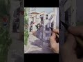 [30分で描く早描き水彩スケッチ・身近な風景] 新作 水彩メイキング　watercolor Masato Watanabe #水彩メイキング #watercolor #水彩画 #painting