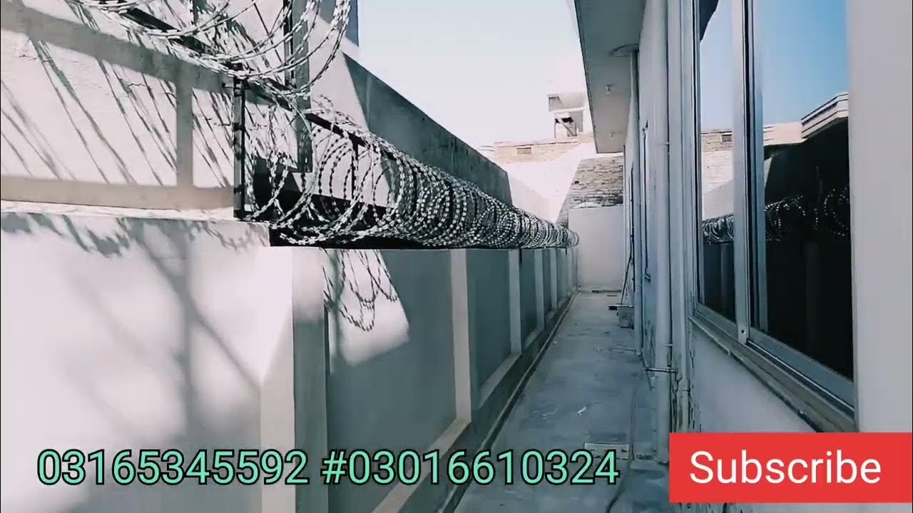how to install razor wire ریزر واٹر کی مکمل تحقیقات or ہماری سروس کہا
