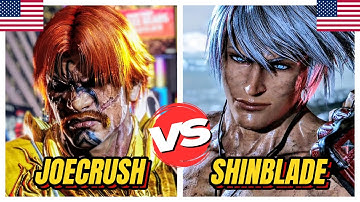 Tekken 8 ▰ JOECRUSH (Fahkumram) Vs SHINBLADE (Steve) ▰ BRUTAL Matches!