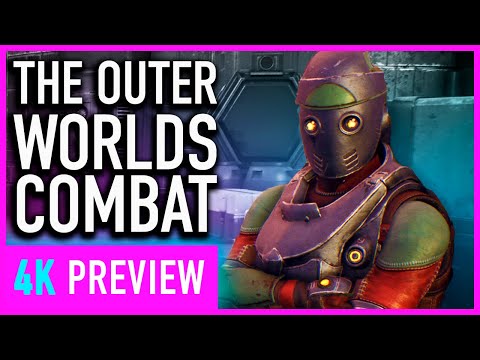 The Outer Worlds - Combat And Companion Attacks 4K Gameplay
