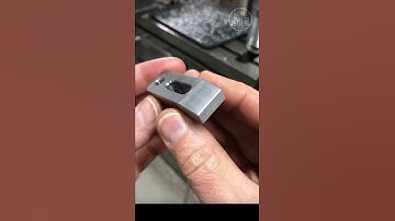 How To Make Mini Toe-Clamps // Work Holding Ideas // Tool Making // Machinist Project #shorts