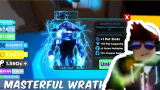 i got the Masterful Wrath element in Ninja Legends    | Part 5 screenshot 4