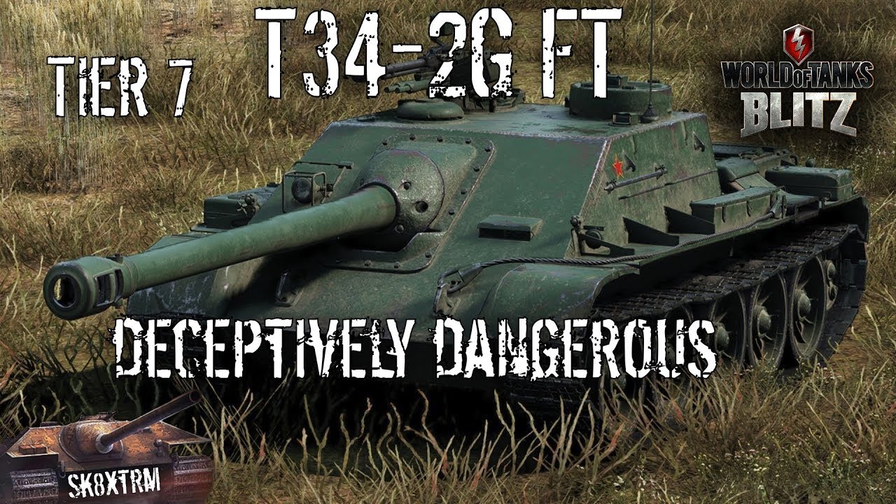 best tankini T34-2G FT - Deceptively Dangerous -Tier 7- Wot Blitz