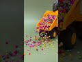 So Satisfying! Toy Dump Truck & Colorful Balls 🚛🌈
