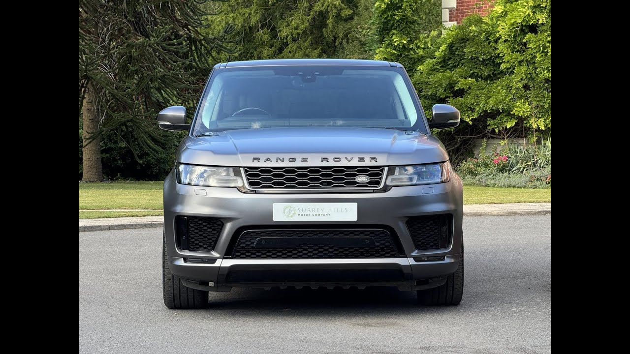 2017 Grey Range Rover Sport 3.0 SD V6 HSE Dynamic | Surrey Hills Motor ...