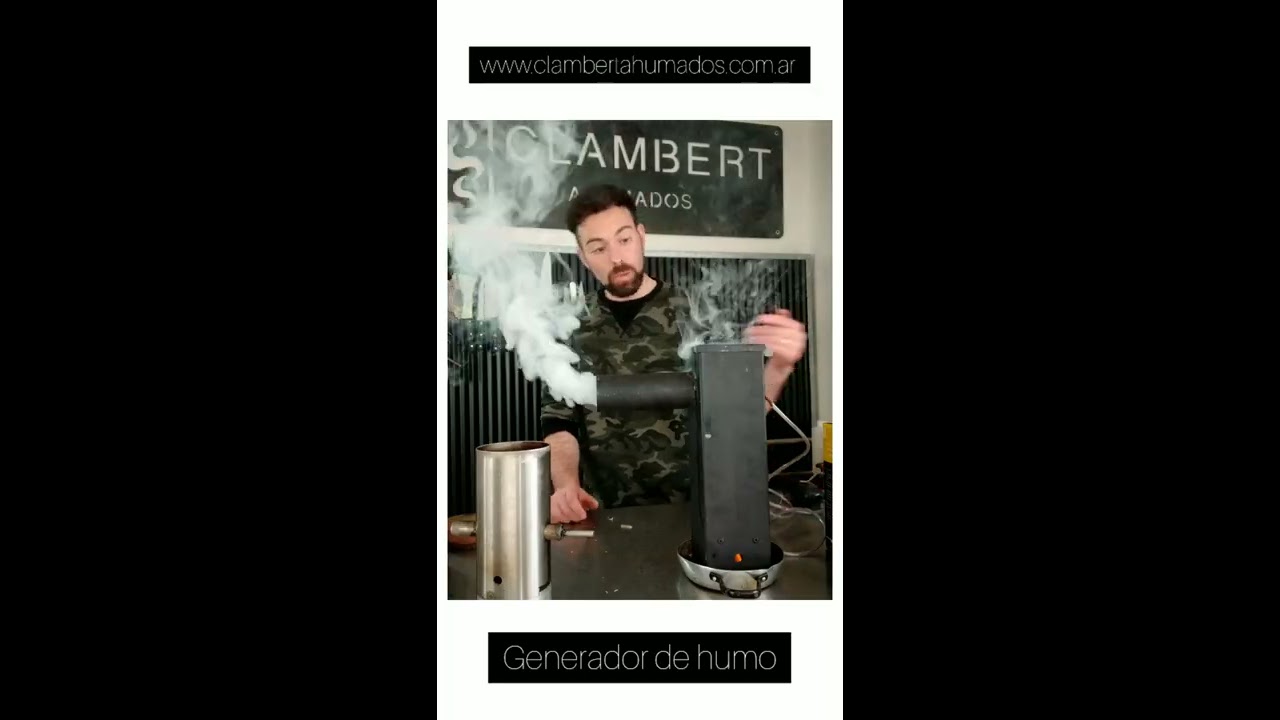 Börns Downside Generador De Humo Frío 4.5L (70 Cm) – Ahumador Eléctrico Alemán