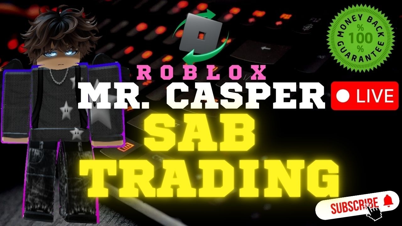 Sab Robux Shop SAB Trading Roblox Live Streaming by Mr. Casper #roblox #stealabrainrot ...